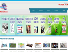 Tablet Screenshot of copiadoratavares.com.br